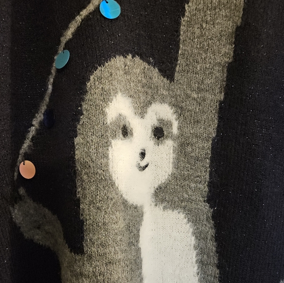 LAUREN CONRAD Festive Sloth Tunic Sweater PLUS Sz XXL - Picture 6 of 12